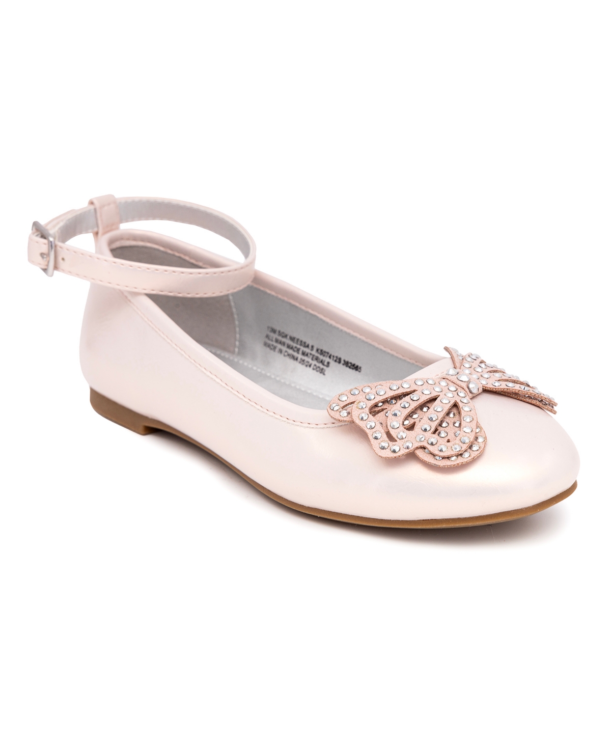 SUGAR LITTLE AND BIG GIRLS NEESSA BALLET FLAT 