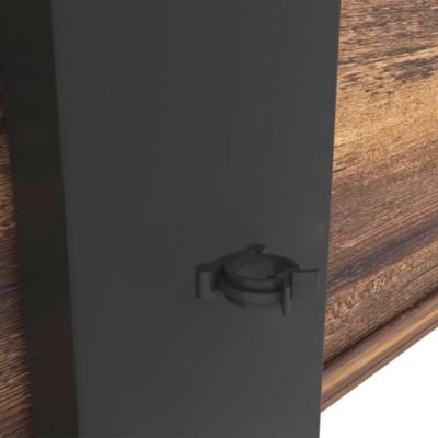 Rustic Brown TV Console w/ Storage (Up to 65in)