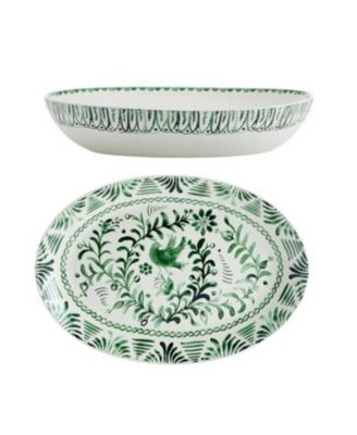 Sicily Serve Bowl & Platter Set
