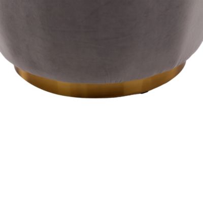 Streamdale Velvet Swivel Barrel Chairs for Living Room or Office