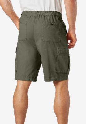 Big & Tall Knockarounds 8" Full-Elastic Cargo Shorts