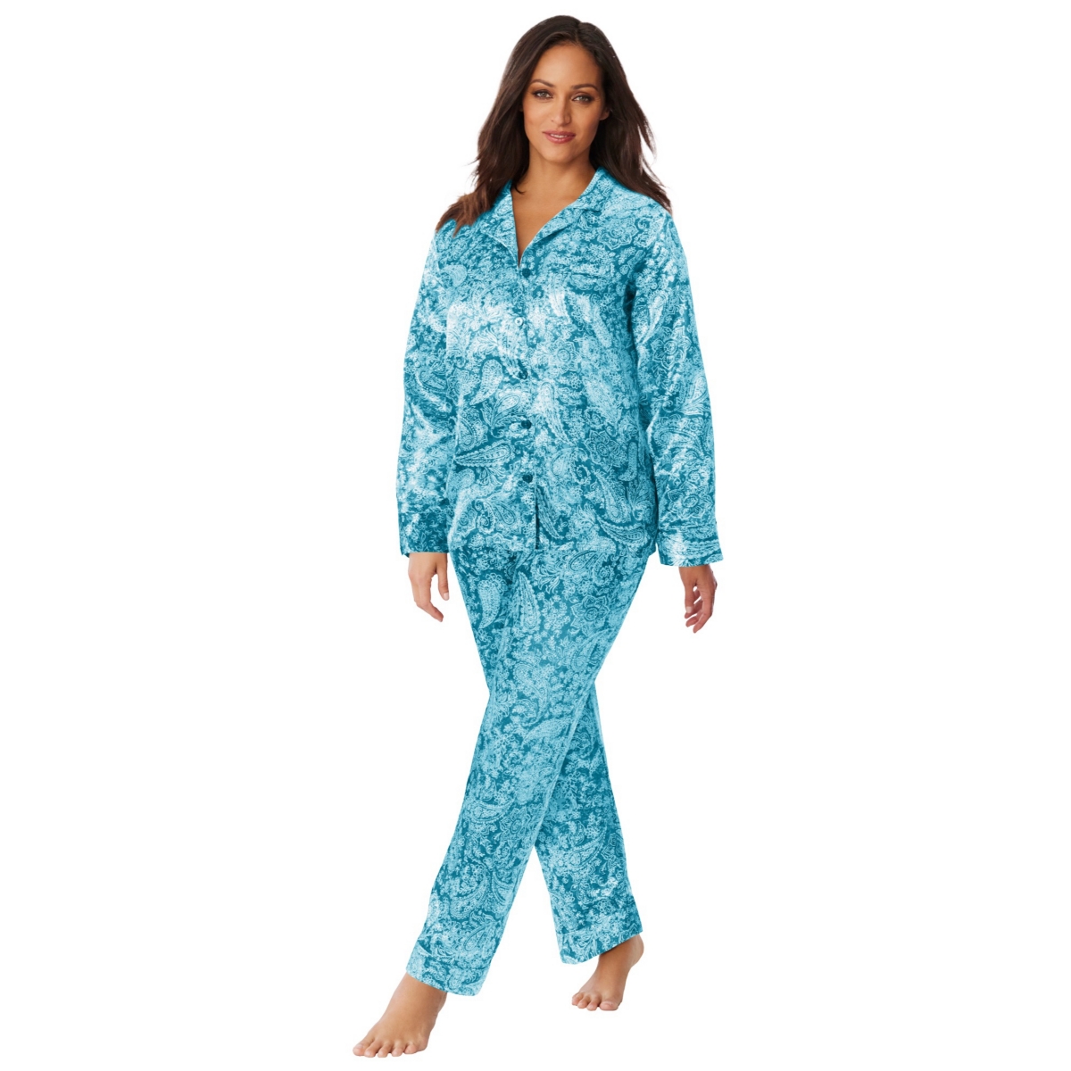 Amoureuse Women's The Luxe Satin Pajama Set