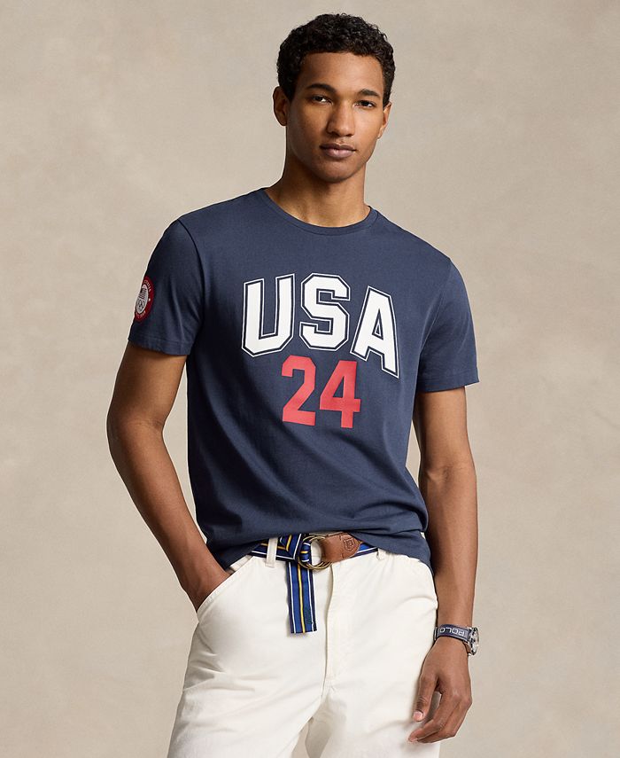Polo Ralph Lauren Men's Team USA Jersey Graphic T-Shirt - Macy's