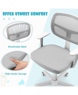 Auto Lock Kids Mesh Chair with Armrests Height Adjustable