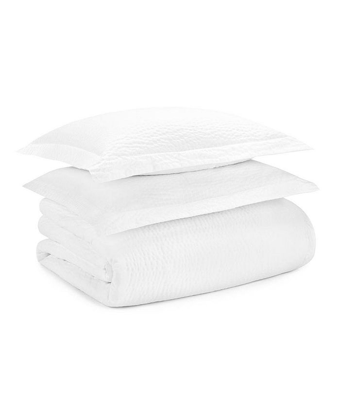 Standard Textile Home Cumulus Duvet Set Twin/Twin XL White Macy #39 s