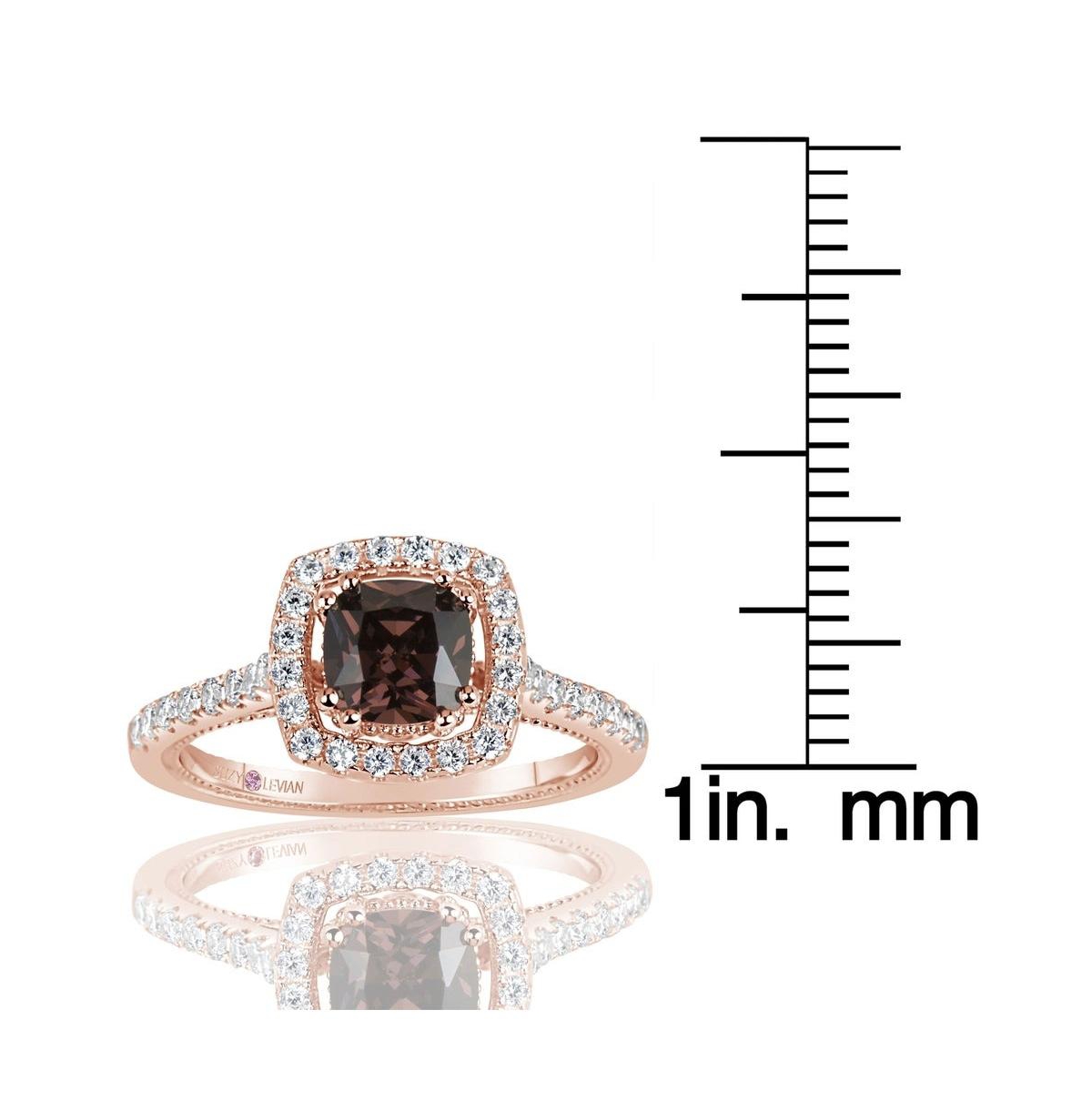 Suzy Levian New York Suzy Levian Sterling Silver Cubic Zirconia Ring