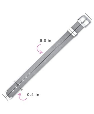 Wide Band Mesh Belt Buckle Bracelet Stainless Steel Adjustable