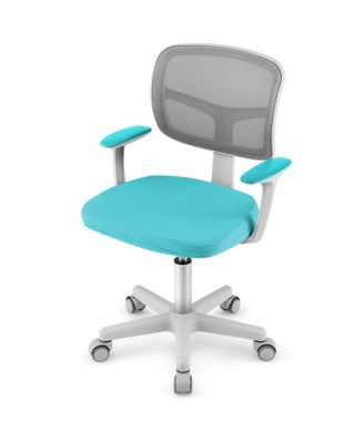 Auto Lock Kids Mesh Chair with Armrests Height Adjustable