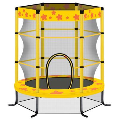 Streamdale 55" Yellow Trampoline with Safety Net