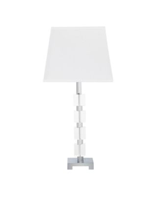 25" Wendi Glam Crystal Cube Ice Table Lamp