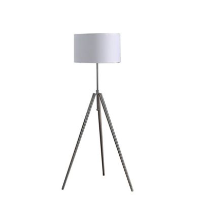 Streamdale Sleek Tripod Floor Lamp (47"-64") in Chrome