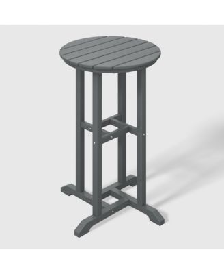 Outdoor Patio Counter Height Bar Stools Bistro Bar Table 4-Piece Set