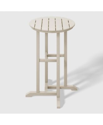 Outdoor Patio Counter Height Bar Stools Bistro Bar Table 4-Piece Set