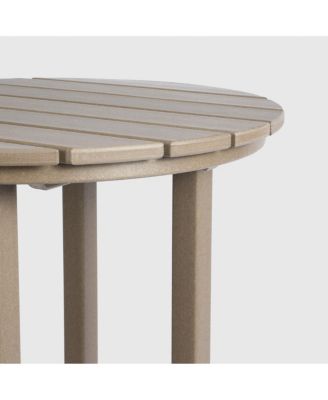 Outdoor Patio Counter Height Bar Stools Bistro Bar Table 4-Piece Set