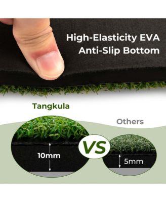 5 x 4 FT Golf Hitting Mat Artificial Indoor Outdoor Turf Golf Training Mat 25 mm