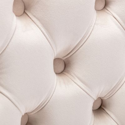 Streamdale Golden Velvet Swivel Barstools with Adjustable Height