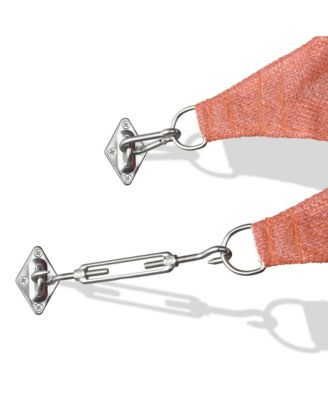 Triangle Sun Shade Sail Hardware Kit 304 Anti-Rust Stainless Steel Outdoor Yard