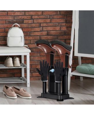 Electric Shoe Boot Dryer 4 Shoes with 180 Mins Timer Ozone Disinfection
