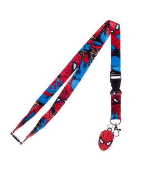 Женские брелоки Spider-Man Wall Crawler 22" Lanyard With ID Sleeve, цвет: Красный