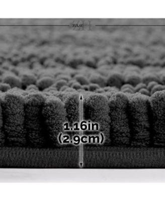 Soft Shaggy Bathroom Rug 47x17 inch