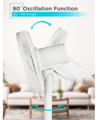 Black +decker 12-Inch Dual Blade Table Fan with Remote, 3 Speed Settings  Air Circulation Appliance