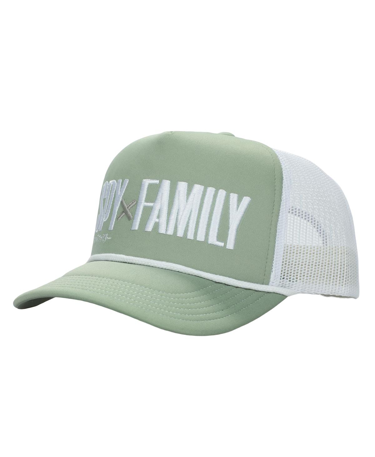 Men's Logo Green Foam Trucker Hat - Multicolored