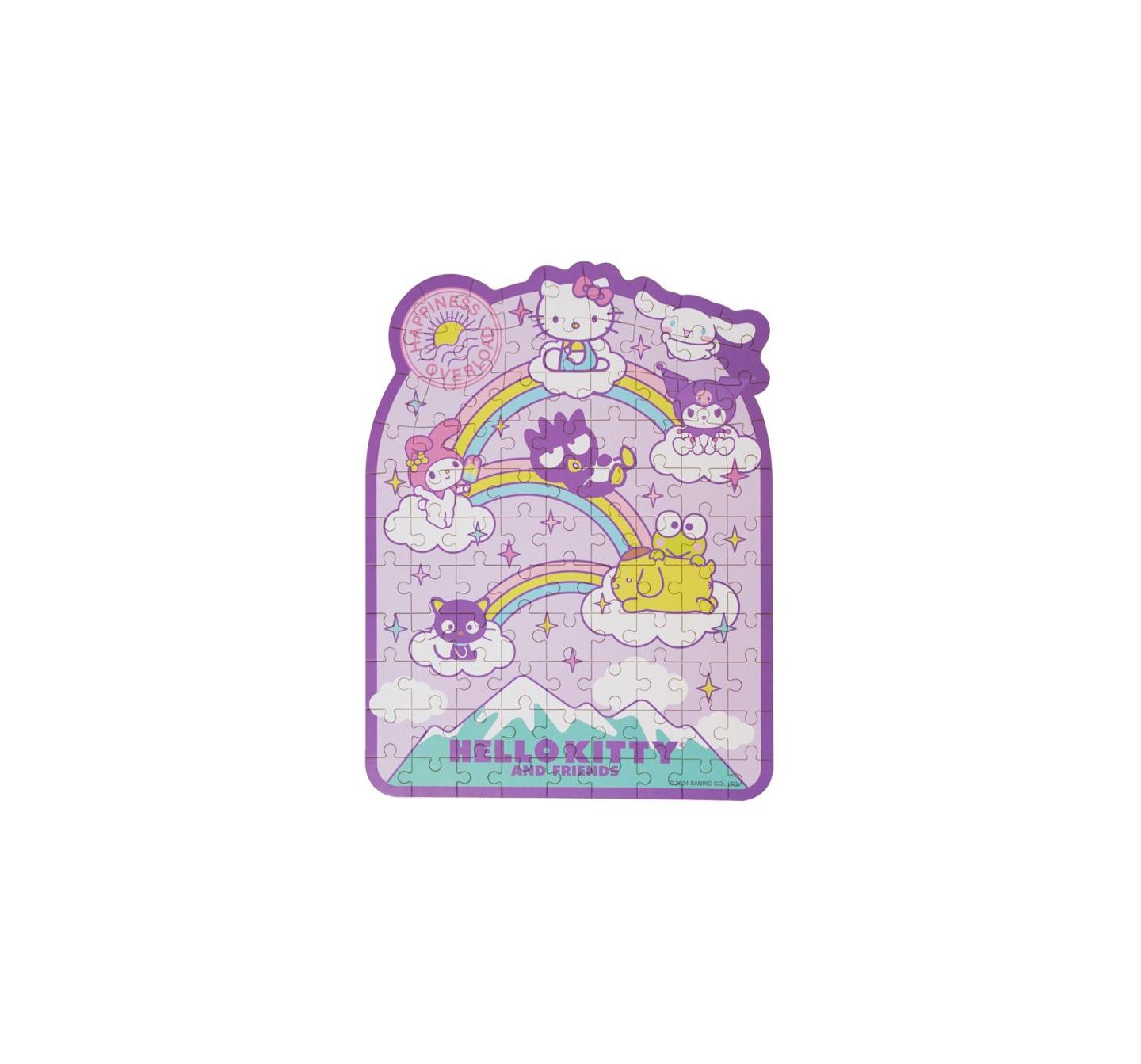 Детский пазл Flash Popup Hello Kitty and Friends Seize the Moment 88-Piece Wooden Jigsaw Puzzle, Ages 8+, цвет: Open Miscellaneous — фото 1