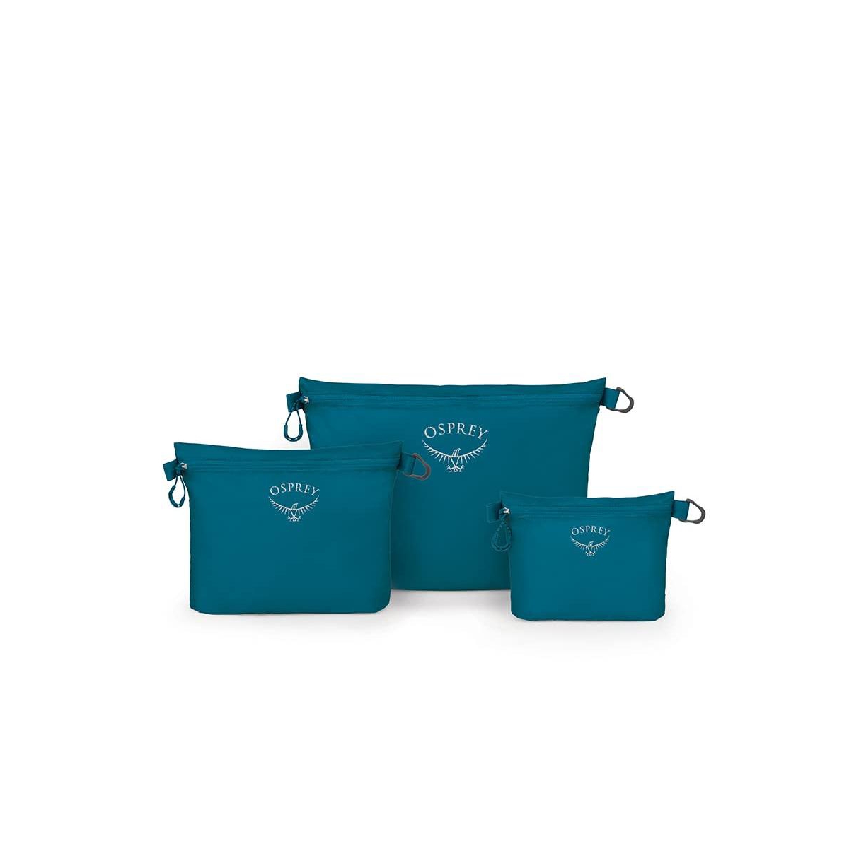 Ultralight Zipper Sack Set - Waterfront blue