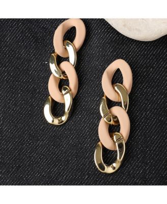 Women's Chainlink Drop Earrings
