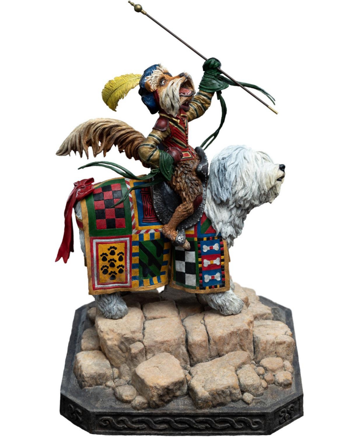 Weta Workshop Limited Edition Polystone - Labyrinth (1986) - Sir Didymus & Ambrosius 1:6 Scale Statue - 960