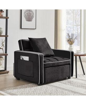 Adjustable Sofa Bed Chair with Futon Recliner Function