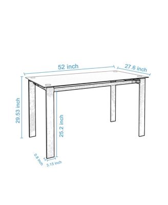  Multifunctional Dining Table, Easy Clean