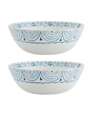 Sicily Serve Bowls Plus Salt and Pepper Set