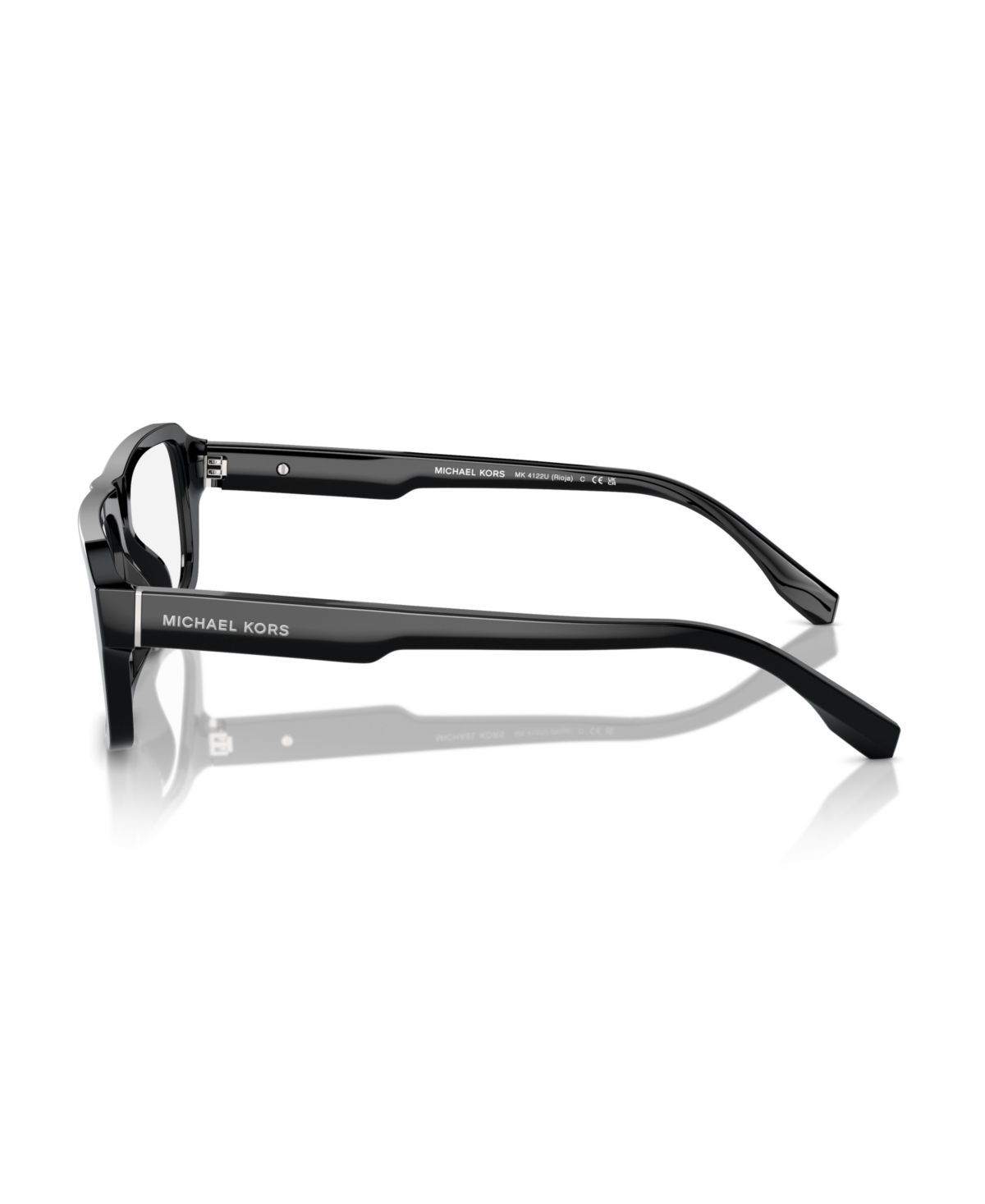 Shop Michael Kors Men's Eyeglasses, Mk4122u In Black
