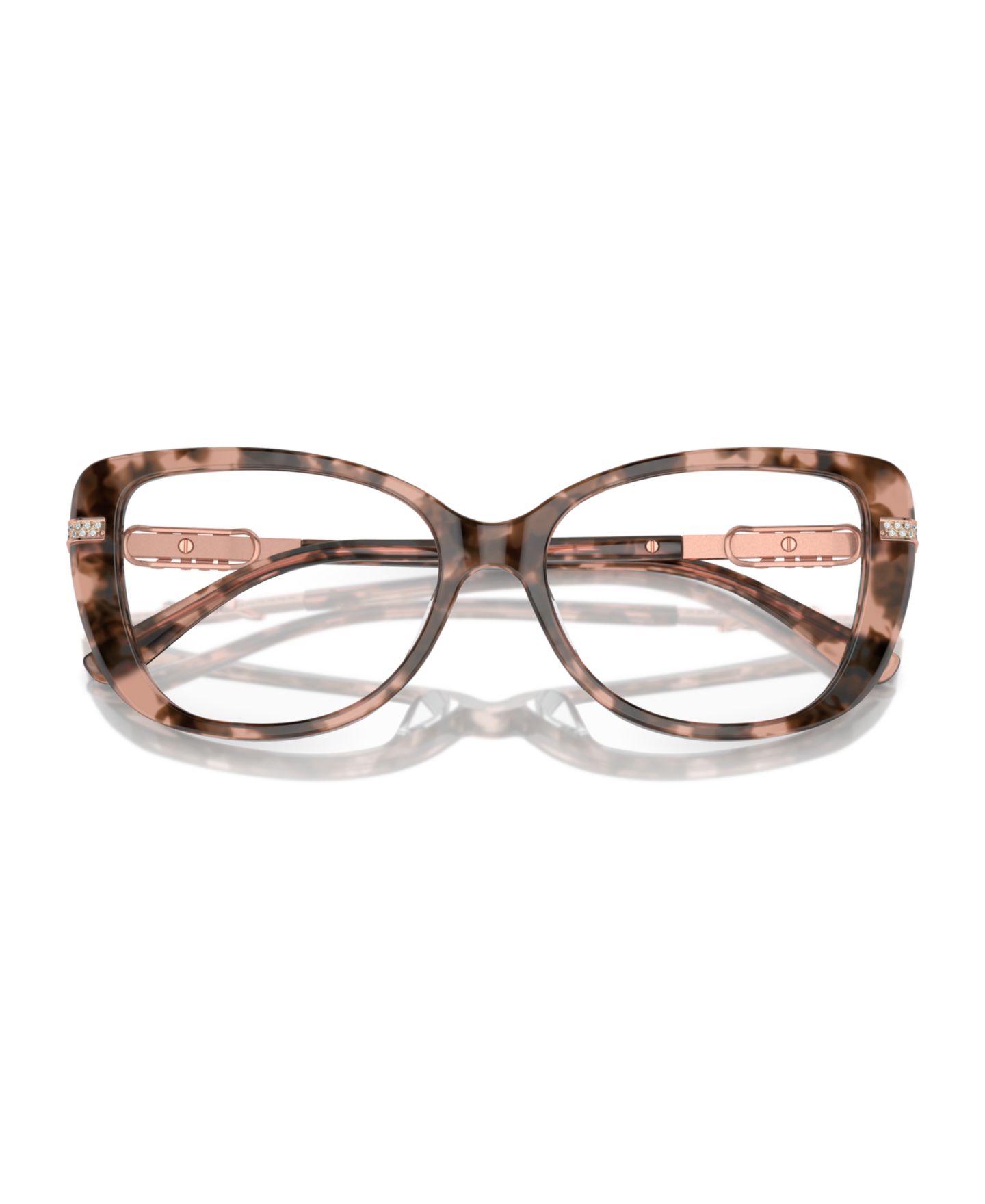 Женские очки Michael Kors Woman Cat Eye Plastic MK4125BU Formentera Eyeglasses, цвет: Чёрный — фото 8