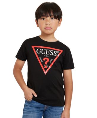 Big Boys Soft Jersey Short Sleeve Classic Logo T-shirt
