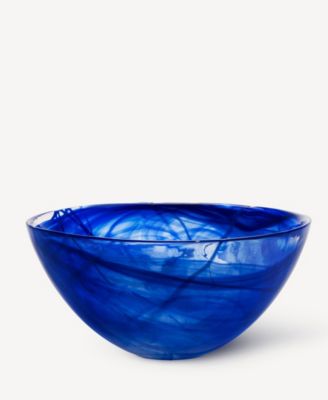 13.8” Contrast Blue Decor Bowl