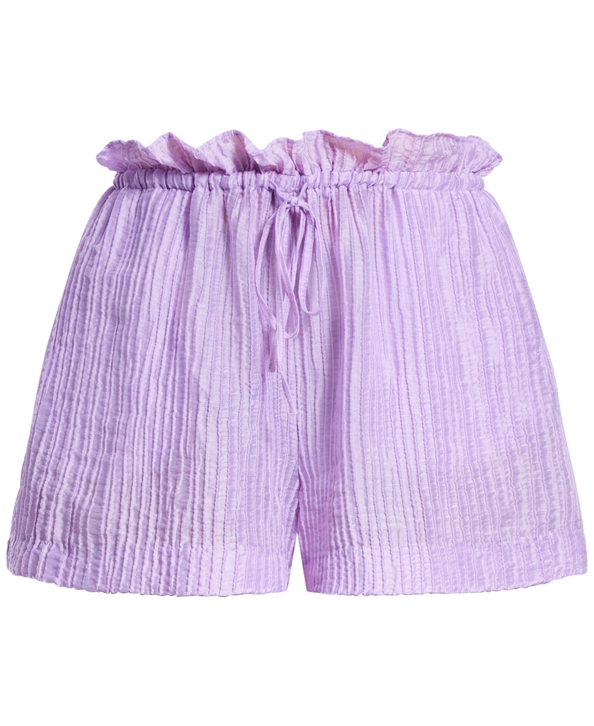 Bcbg New York Women's Plisse Paper Bag Short