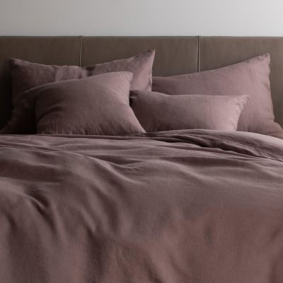 20" x 20" French Linen Pillow with Removable Sham