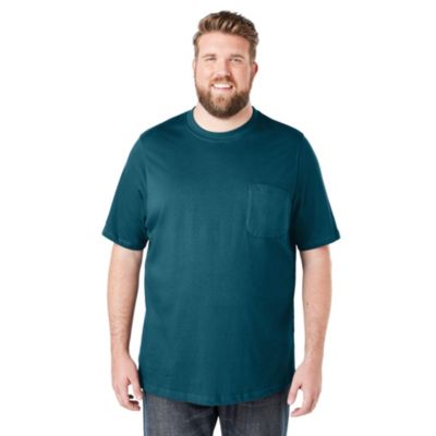 Big & Tall by KingSize Heavyweight Pocket Crewneck T-Shirt
