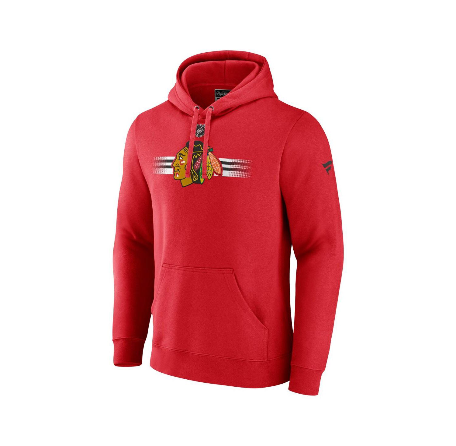 Men's Chicago hawks Authentic Pro Secondary Pullover Hoodie