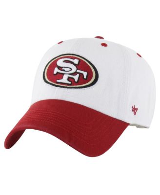 '47 Brand Men's Scarlet San Francisco 49ers Double Header Diamond Clean ...