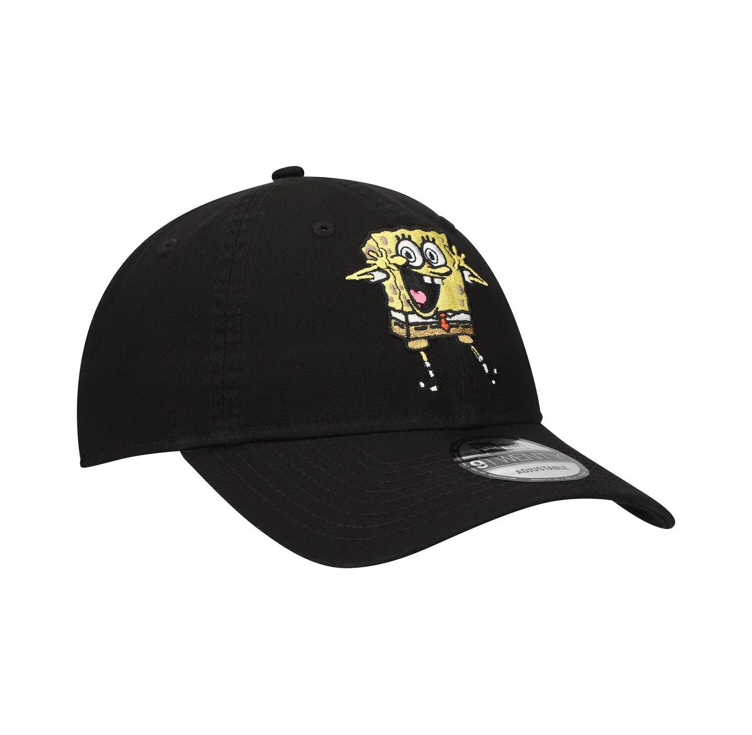 Men's Black SpongeBob SquarePants 9TWENTY Adjustable Hat