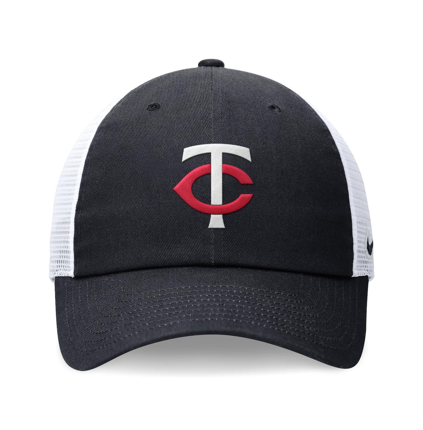 Мужская кепка Nike Minnesota Twins Ever Club Trucker Adjustable Hat — фото 2