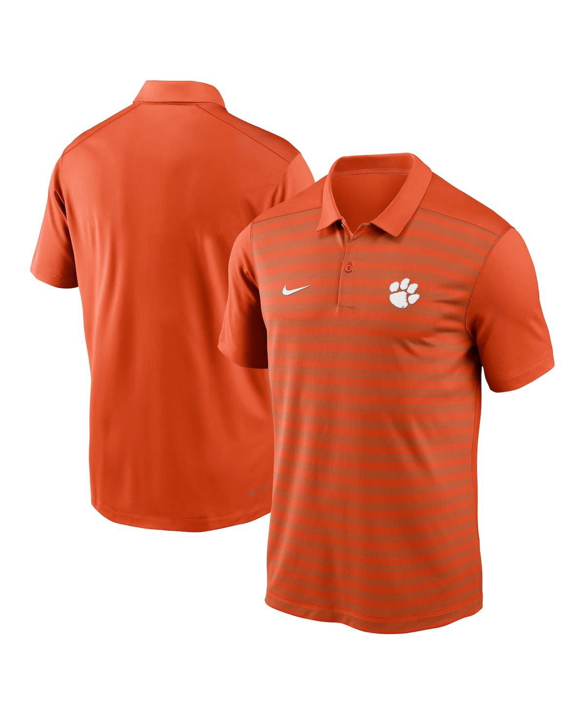 Nike Men's Orange Clemson Tigers 2024 Early Season Coaches Sideline Performance Polo