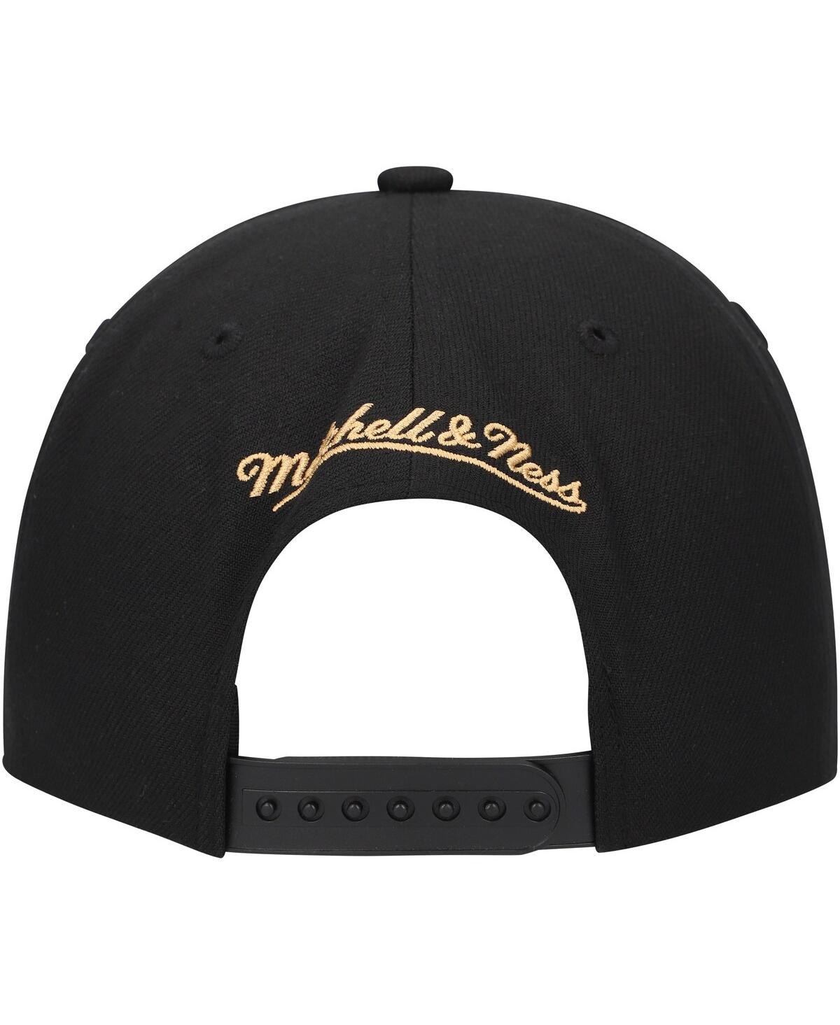 Mitchell & Ness Mitchell Ness Men's Florida Panthers Core Team Script 2.0 Snapback Hat In Black