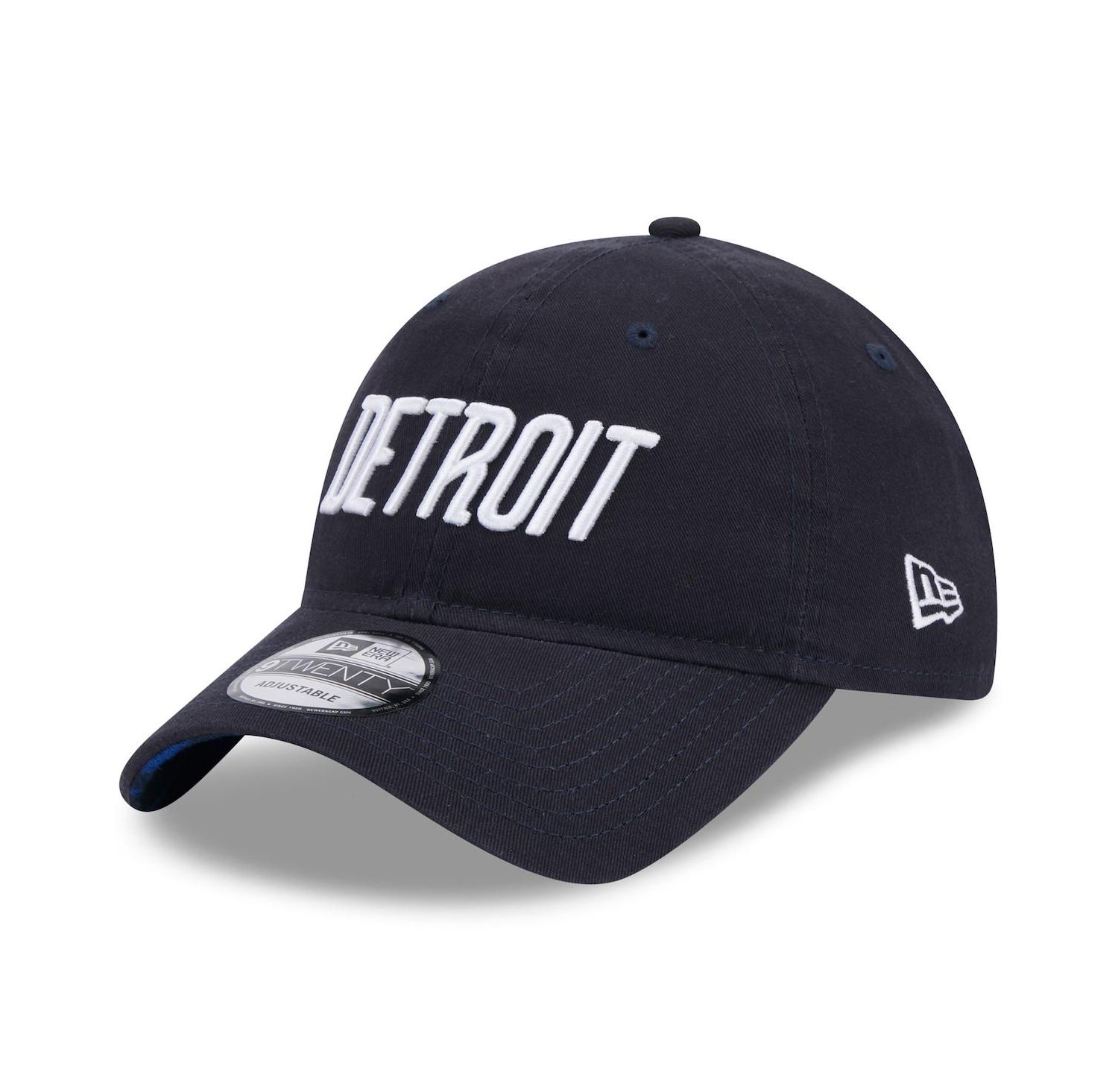 Men's Navy Detroit Tigers 2024 City Connect 9TWENTY Adjustable Hat