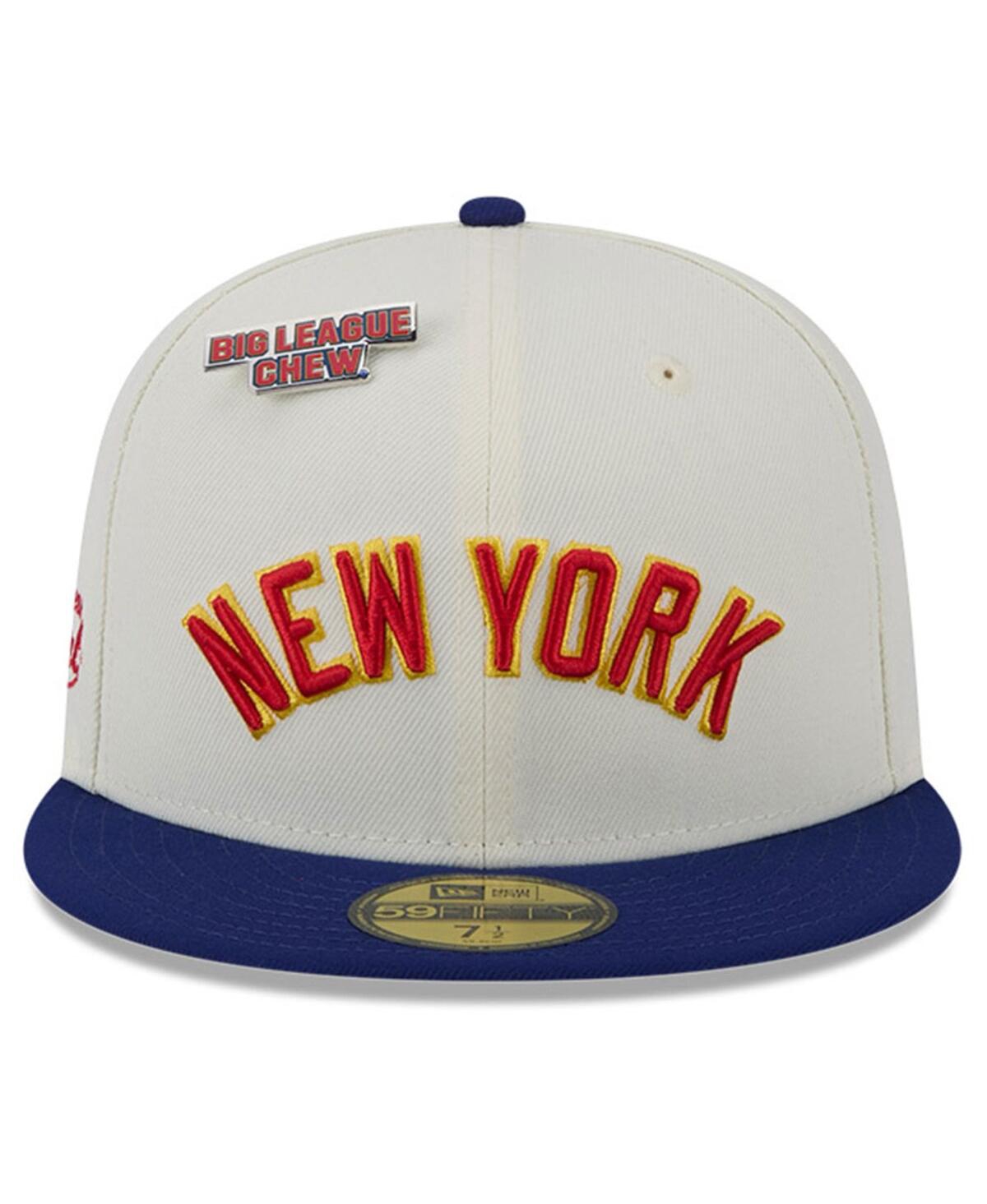 New Era Men'sNew York Yankees Big League Chew Original 59FIFTY Fitted Hat - White