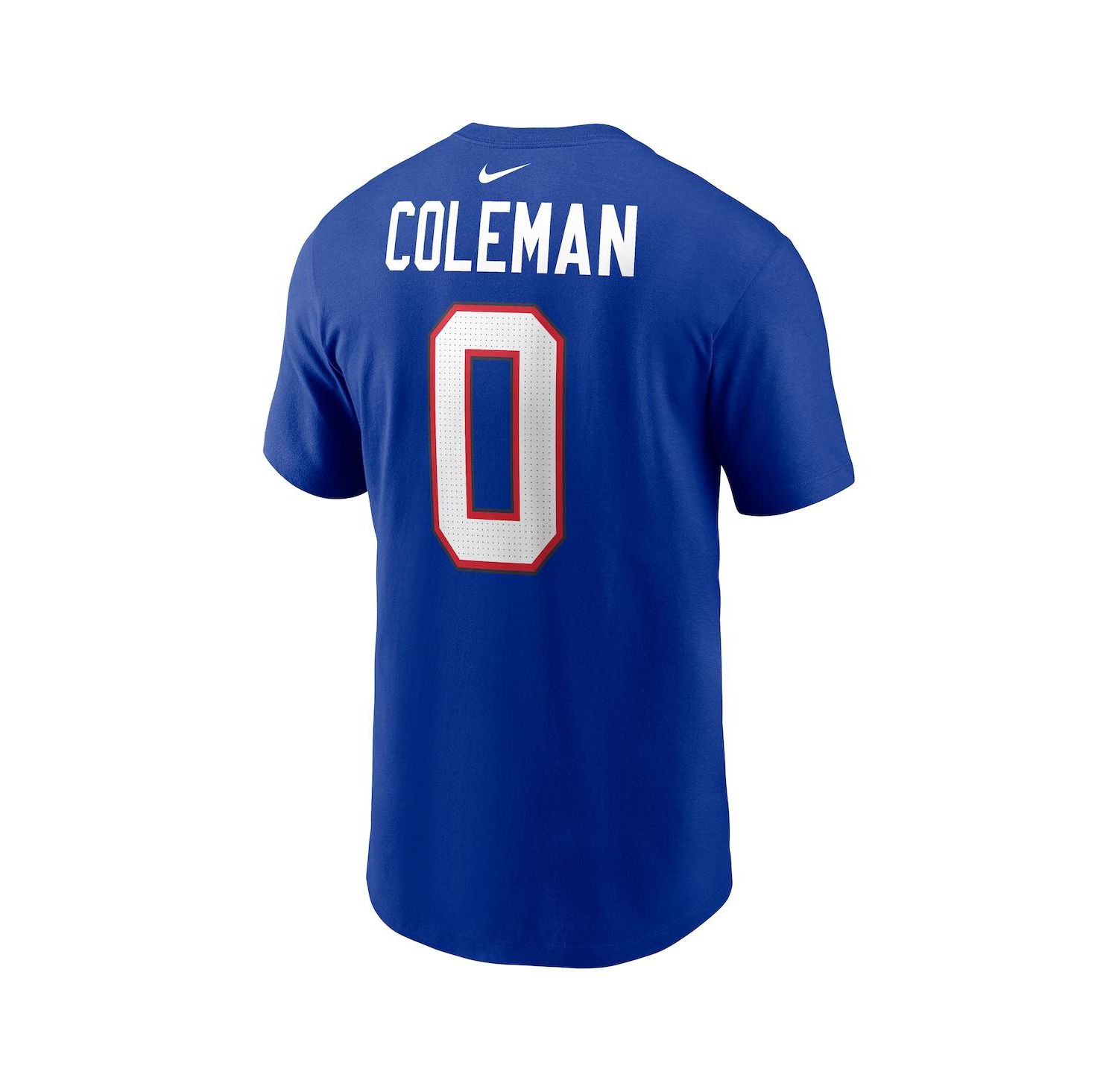 Men's Keon Coleman Royal Buffalo Bills 2024 NFL Draft Name & Number T-Shirt