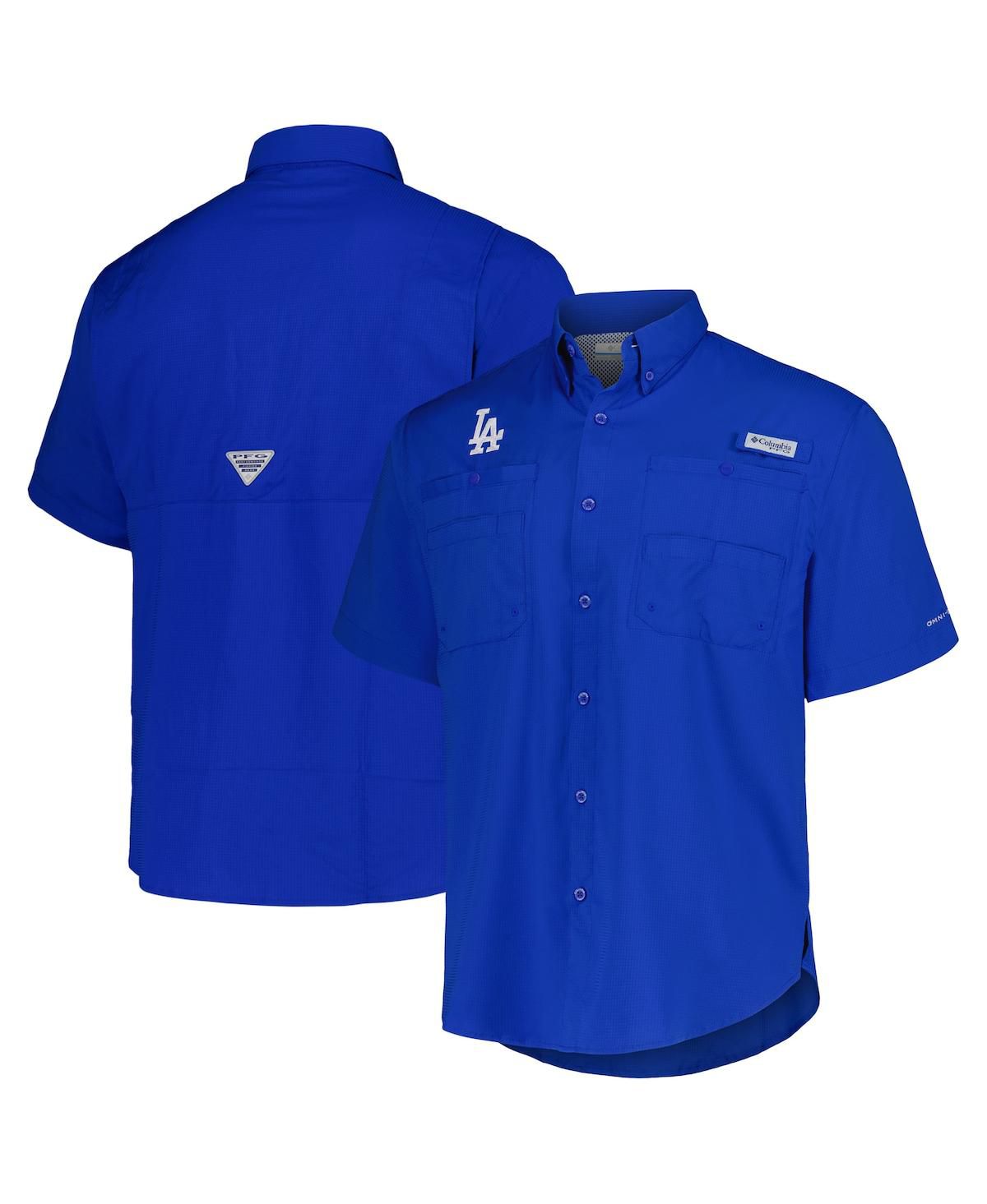 Мужская рубашка на пуговицах Royal Los Angeles Dodgers Tamiami Omni-Shade